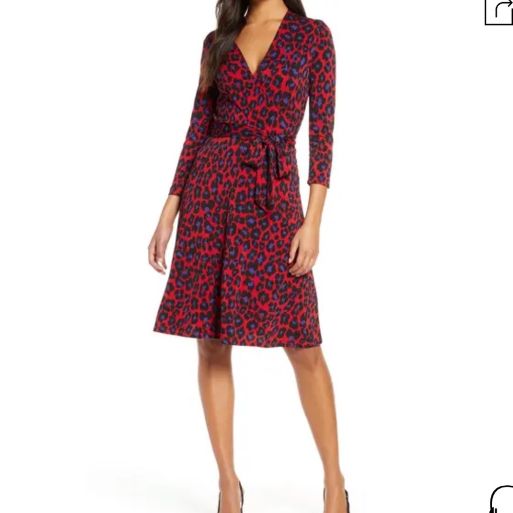 New with tags leota Jersey faux wrap dress